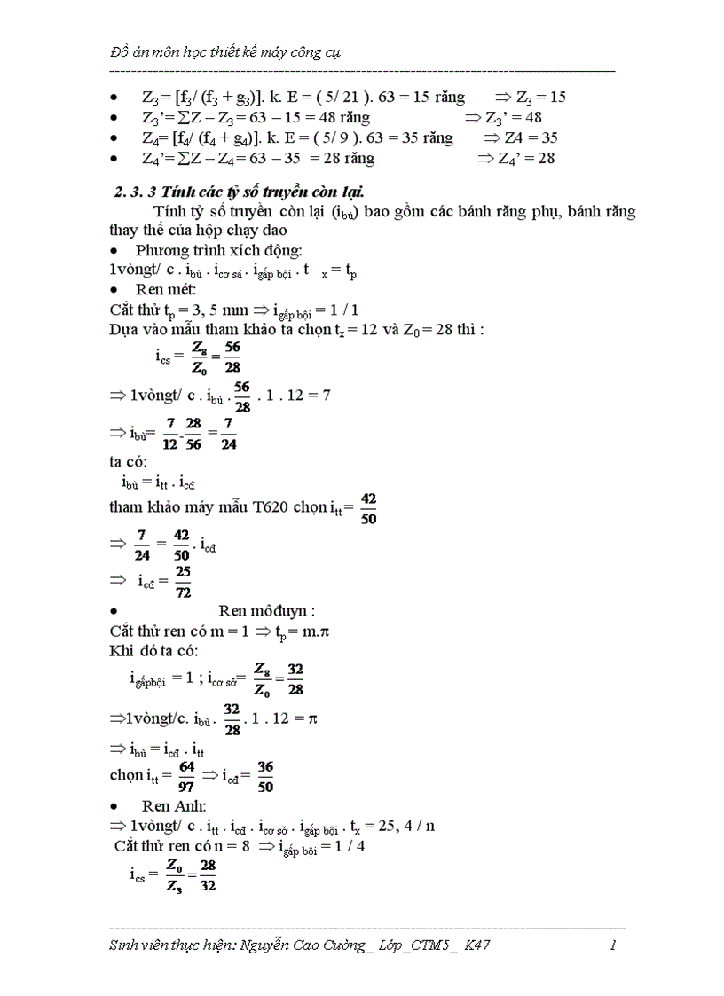 image for page Thiết kế máy công cụ
