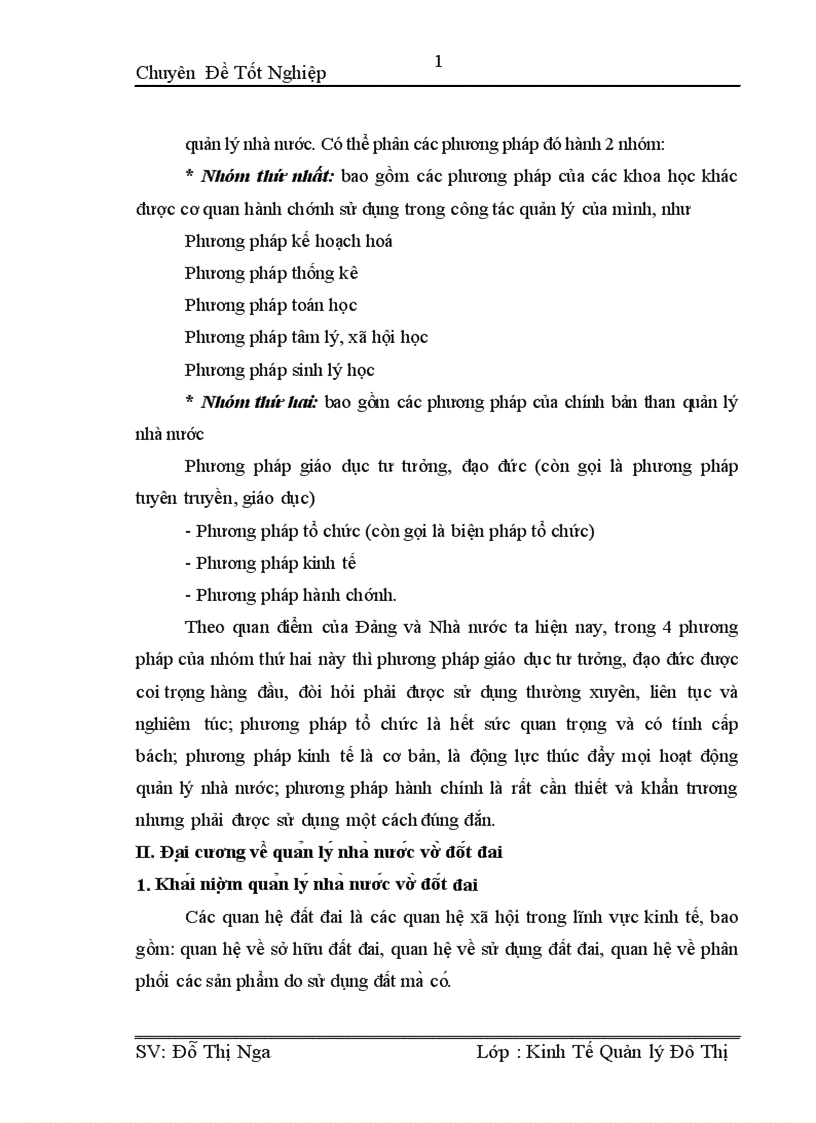 image for page Thực trạng và kiến nghị công tác quản lý và sử dụng đất tại huyện Tiên Du TP Bắc Ninh giai đoạn 2005 2010 1