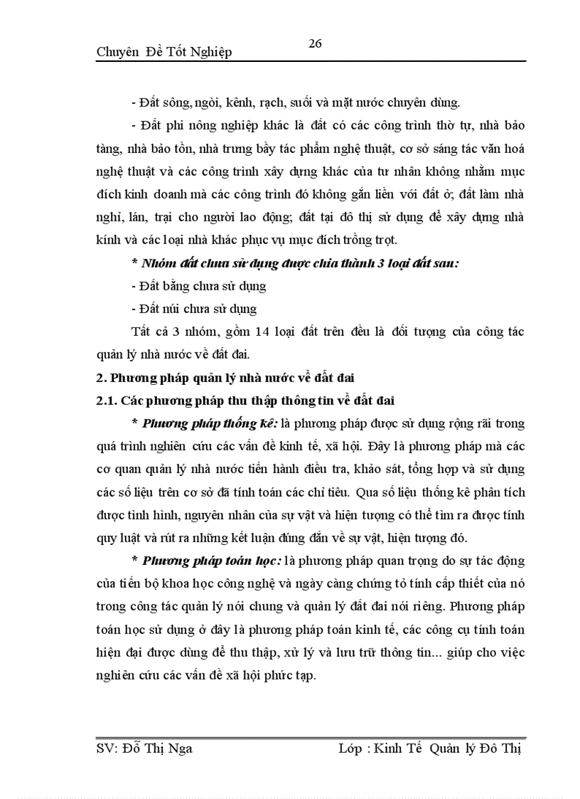 image for page Thực trạng và kiến nghị công tác quản lý và sử dụng đất tại huyện Tiên Du TP Bắc Ninh giai đoạn 2005 2010 1