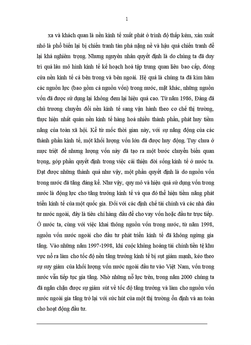 image for page Tình hình huy động vốn đầu tư phát triển ở Việt Nam 1