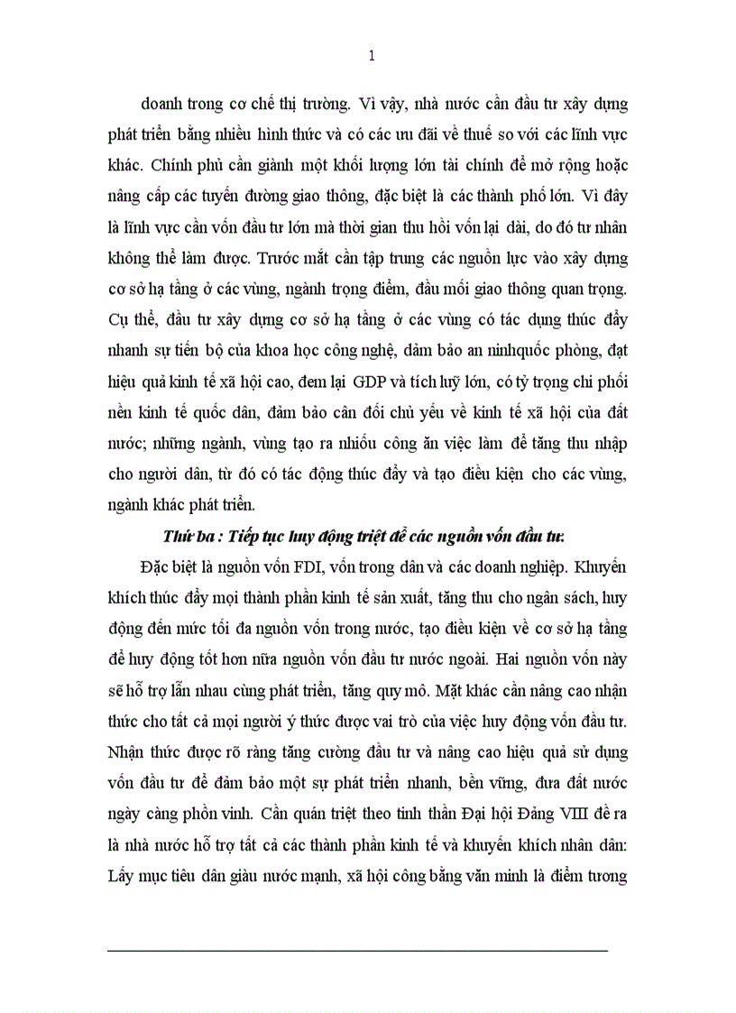 image for page Tình hình huy động vốn đầu tư phát triển ở Việt Nam 1