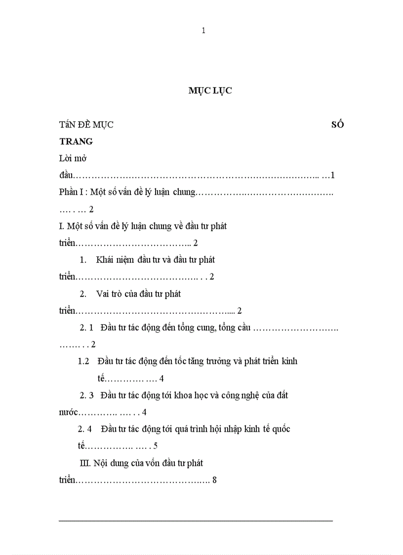 image for page Tình hình huy động vốn đầu tư phát triển ở Việt Nam 1