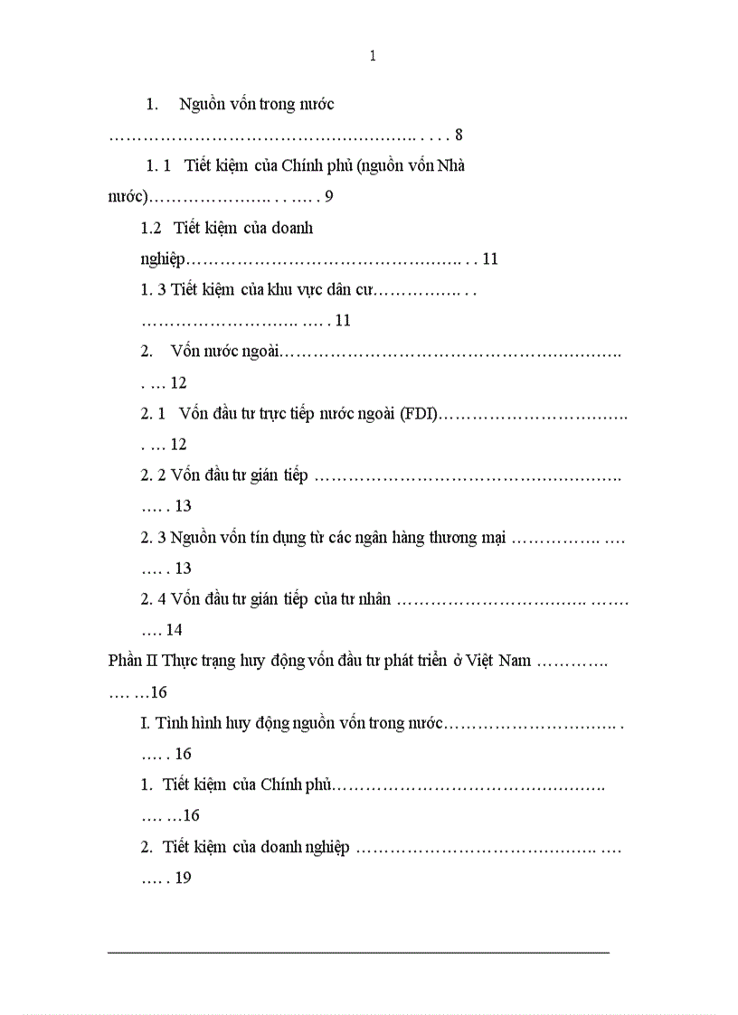 image for page Tình hình huy động vốn đầu tư phát triển ở Việt Nam 1