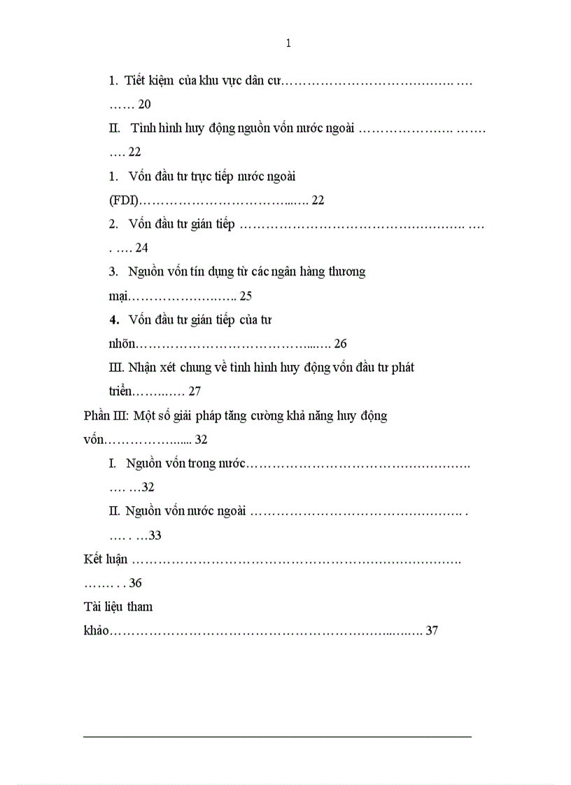 image for page Tình hình huy động vốn đầu tư phát triển ở Việt Nam 1