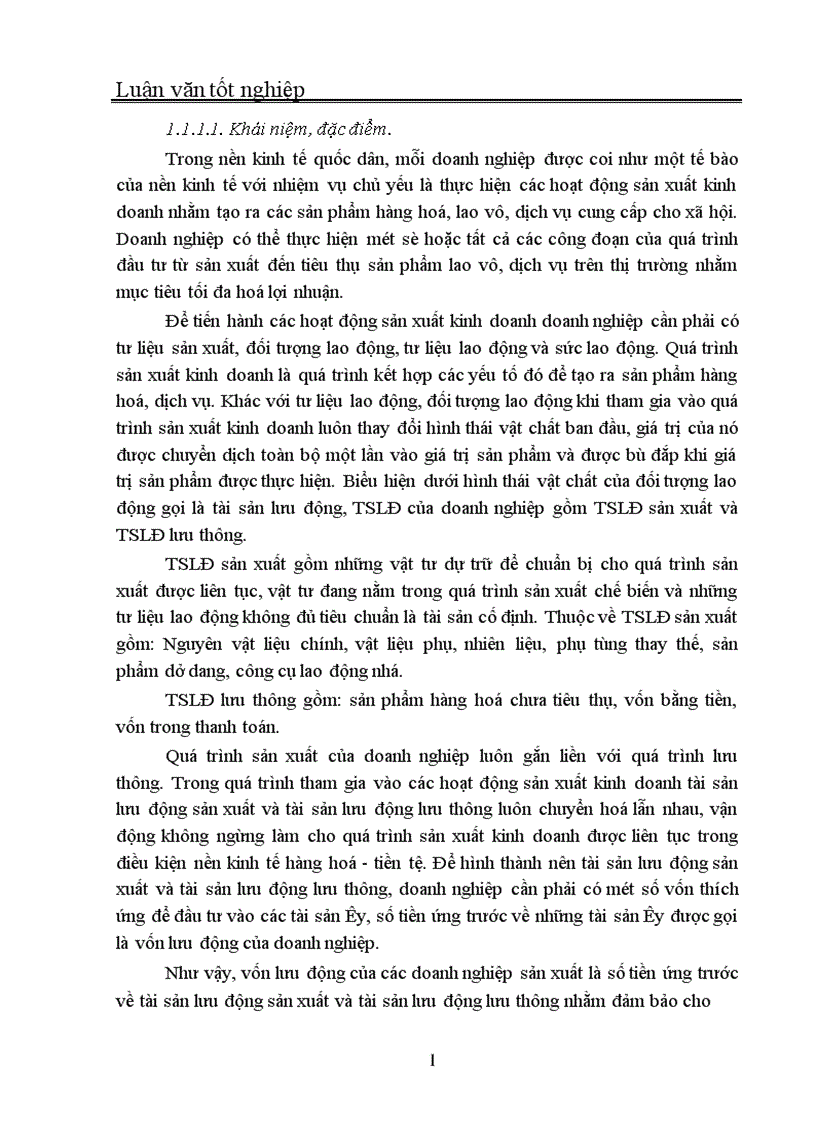 image for page Quản trị và nâng cao hiệu quả sử dụng vốn lưu động tại Công ty In Thương mại Dịch vụ Ngân hàng 1