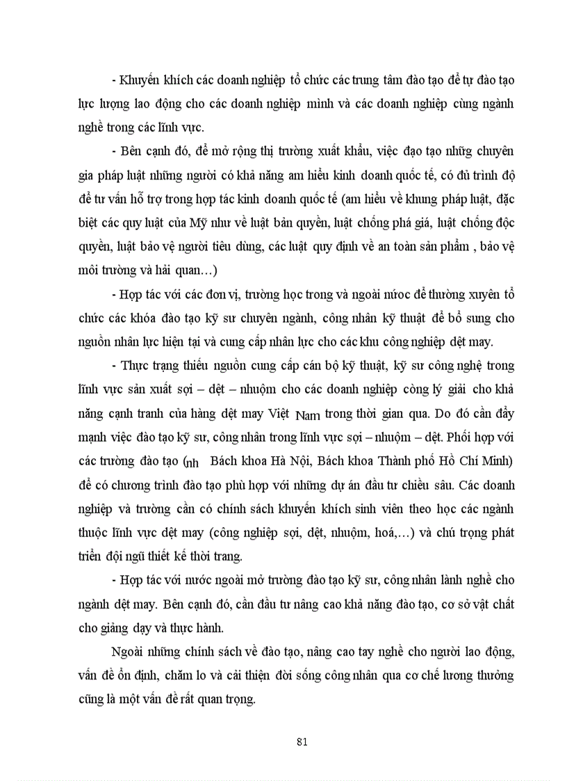image for page Nâng cao năng lực cạnh tranh của sản phẩm dệt may Việt Nam trong điều kiện hội nhập quốc tế