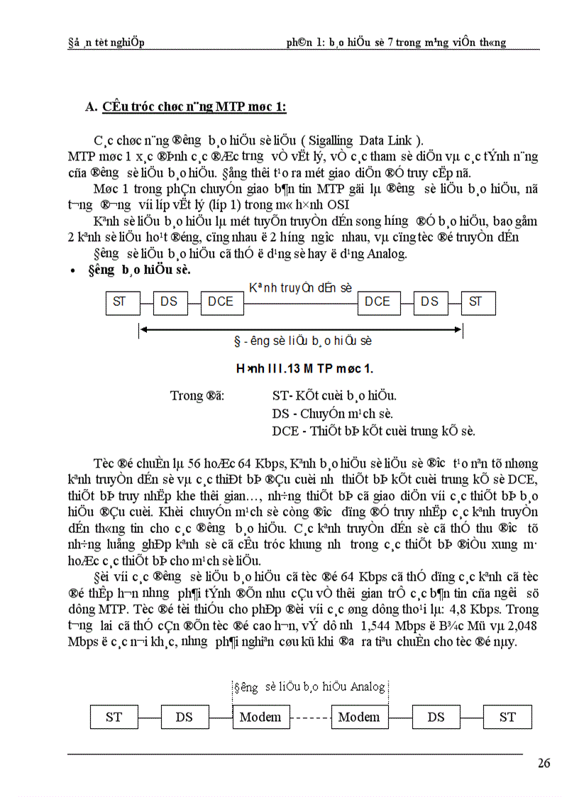 image for page Báo hiệu số 7 và ứng dụng của báo hiệu số 7 cho tổng đài Alcatel A1000 E10 OCB283 1