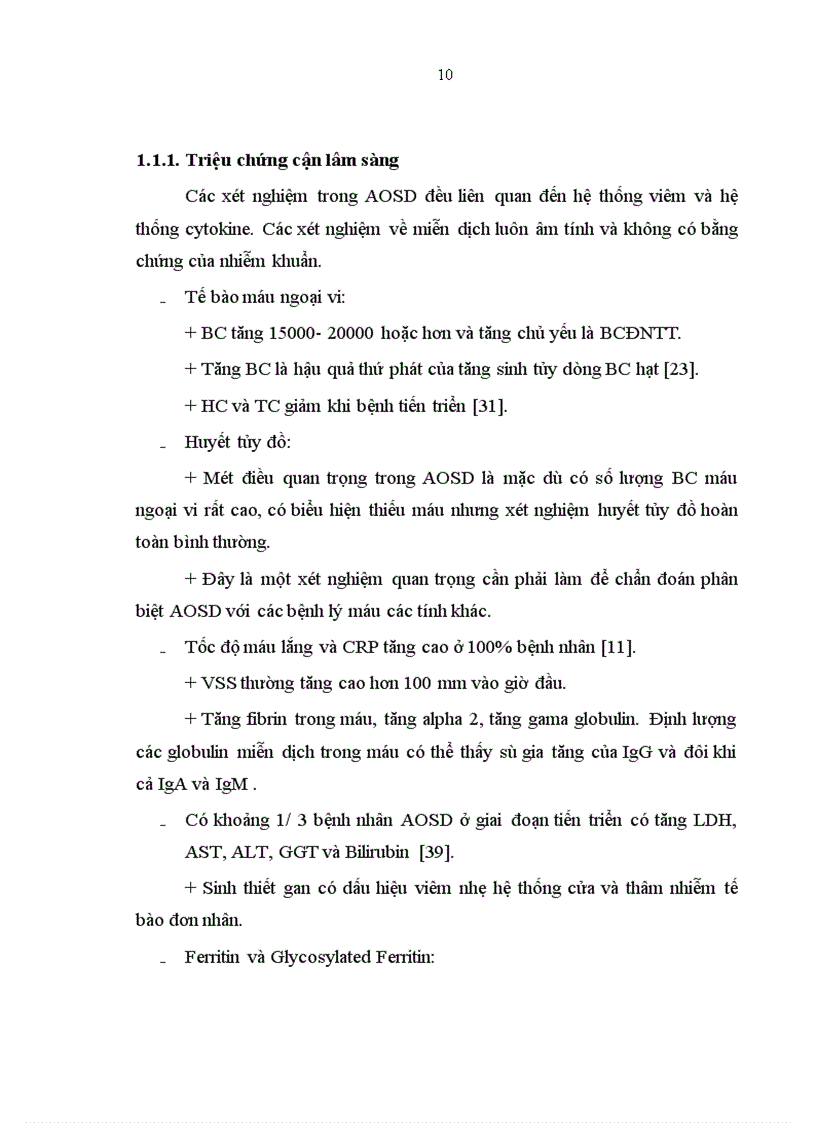 image for page Nghiên cứu đặc điểm lâm sàng cận lâm sàng của bệnh Still ở người lớn 1