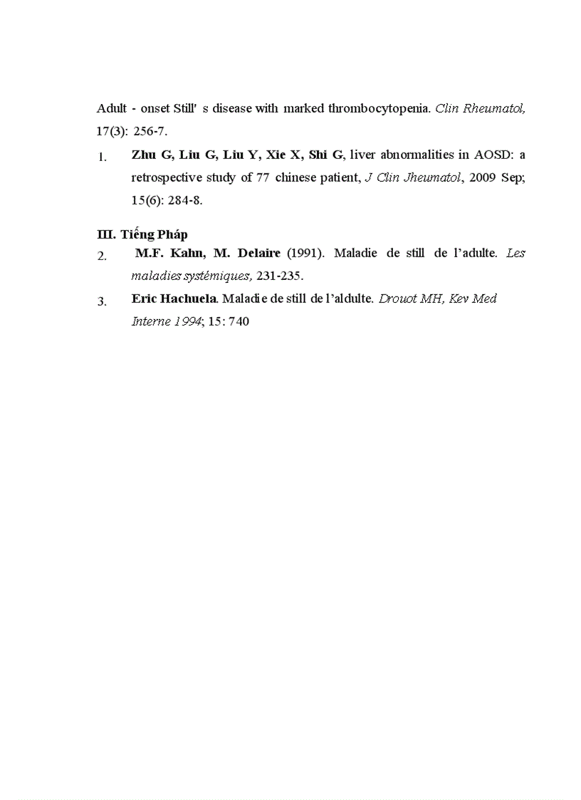 image for page Nghiên cứu đặc điểm lâm sàng cận lâm sàng của bệnh Still ở người lớn 1