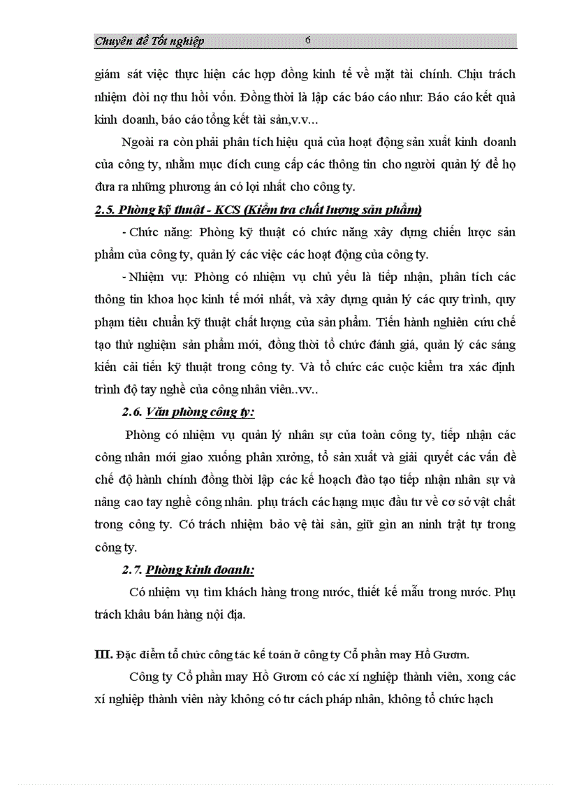 image for page Tổ chức công tác hạch toán nguyên vật liệu ở Công ty Cổ phần may Hồ Gươm 1