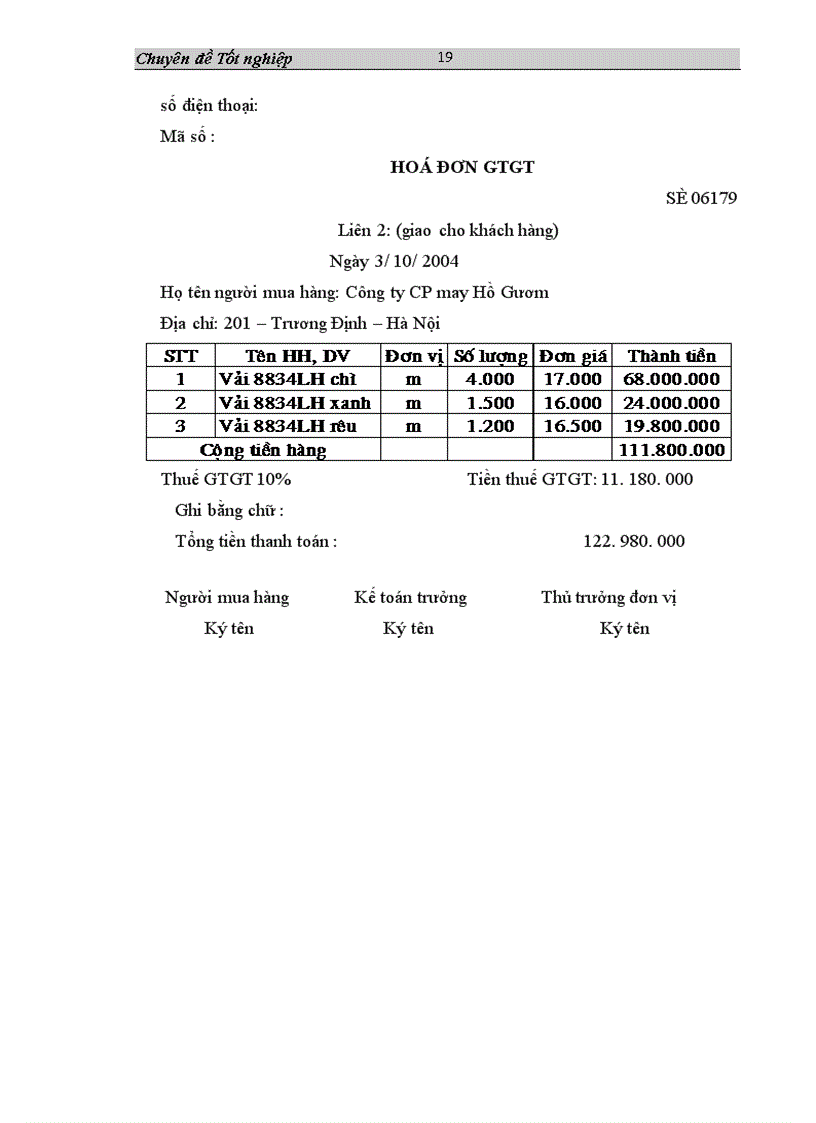 image for page Tổ chức công tác hạch toán nguyên vật liệu ở Công ty Cổ phần may Hồ Gươm 1