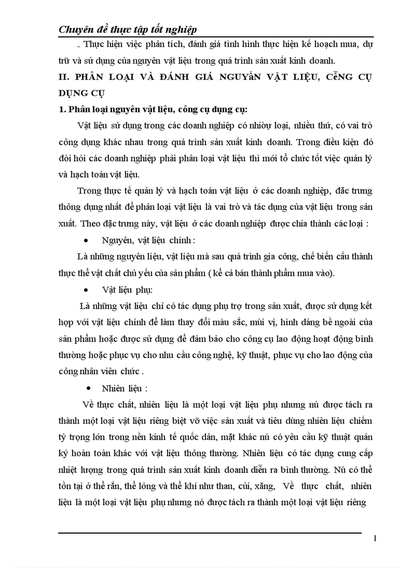 image for page Công tác kế toán nguyên liệu vật liệu và công cụ dụng cụ tại Công ty TNHH Hải Thành