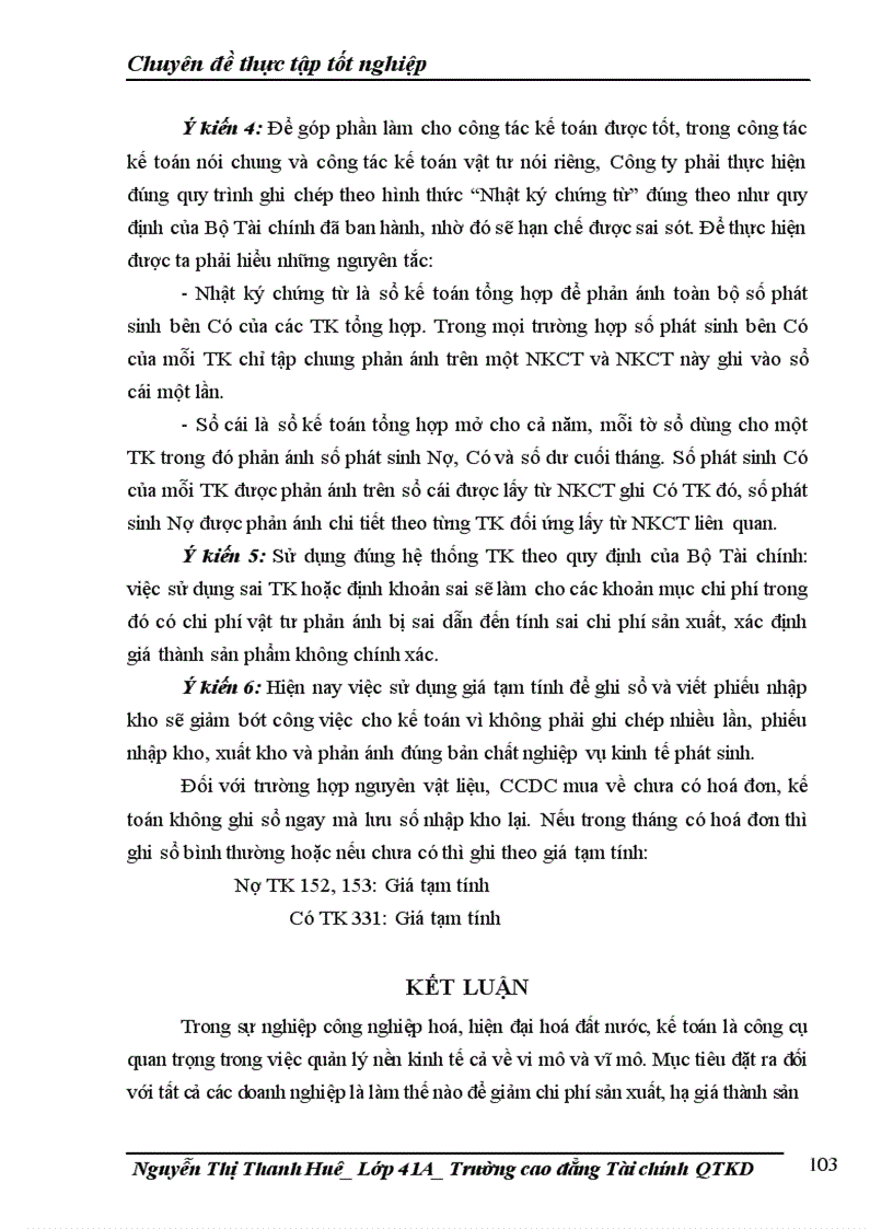 image for page Công tác kế toán nguyên liệu vật liệu và công cụ dụng cụ tại Công ty TNHH Hải Thành