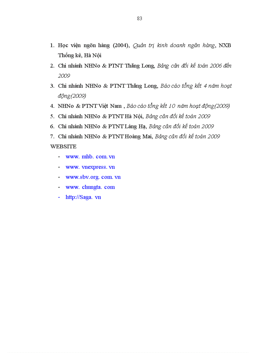 image for page Phát triển dịch vụ phi tín dụng tại Chi nhánh Ngân hàng Nông nghiệp và Phát triển nông thôn Thăng Long 1