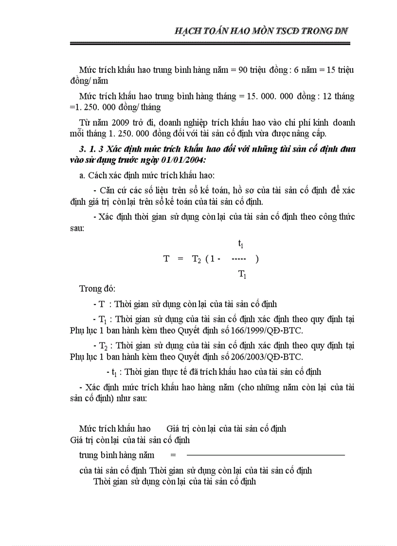 image for page Hạch toán hao mòn TSCđ trong dn 1