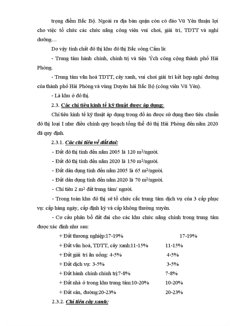 image for page Nội dung quy hoạch chi tiết khu đô thị bắc sông Cấm 1