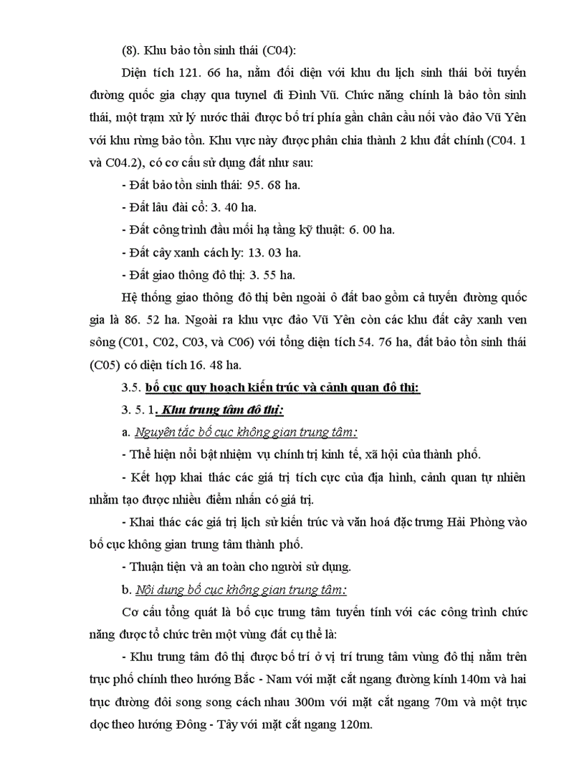 image for page Nội dung quy hoạch chi tiết khu đô thị bắc sông Cấm 1