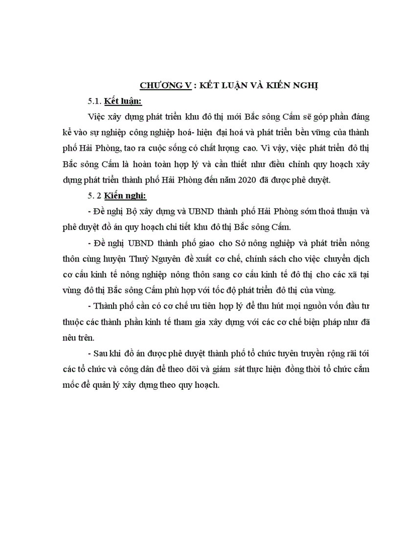 image for page Nội dung quy hoạch chi tiết khu đô thị bắc sông Cấm 1