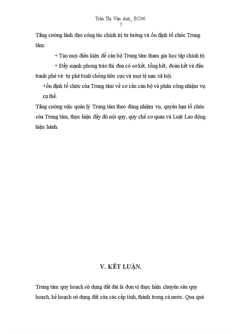 image for page Báo cáo thuyết minh quy hoạch sử dụng đất đến năm 2010 và định hướng đến năm 2020 phường Hưng Bình Thành phố Vinh 1