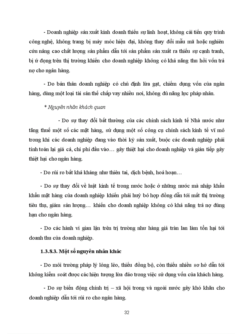 image for page Giải pháp phòng ngừa và hạn chế rủi ro tín dụng tại ngân hàng VPBank Lý Nam Đế