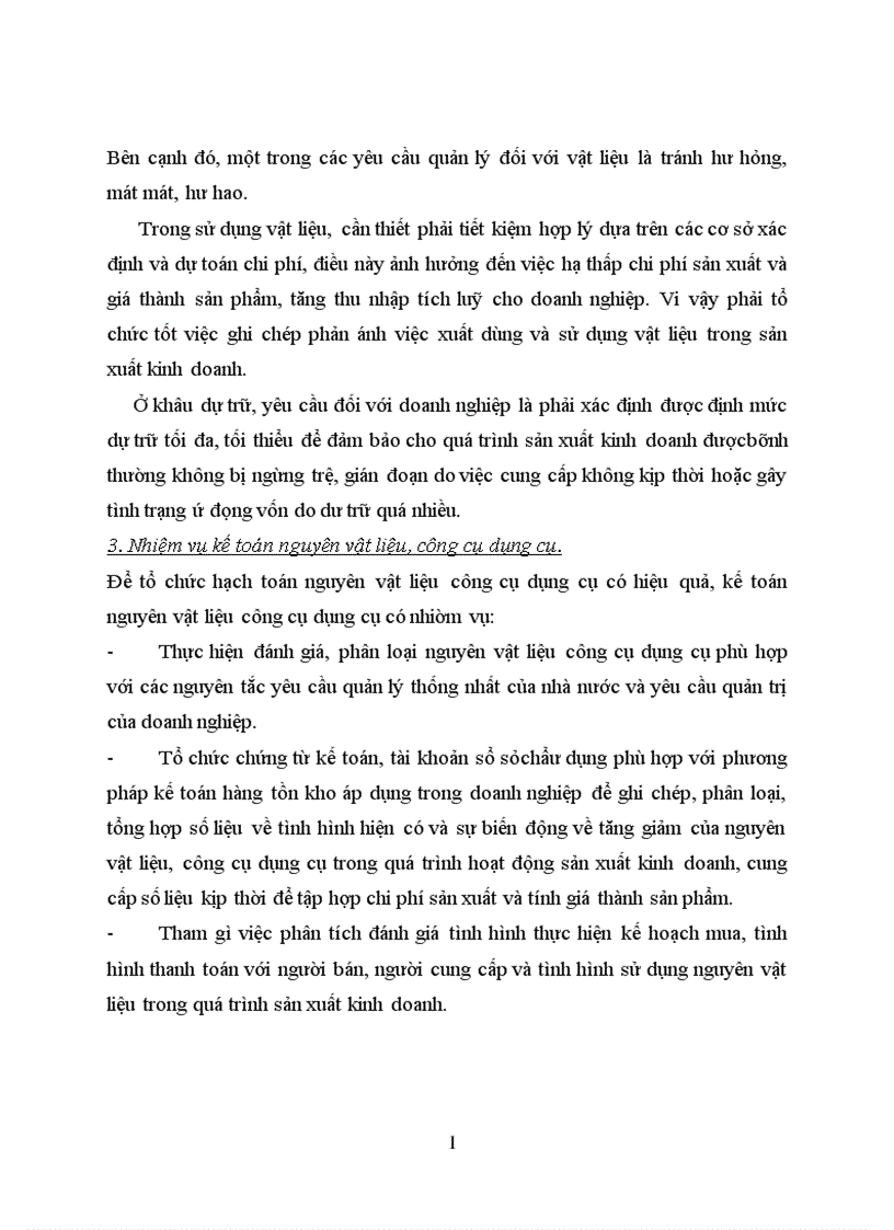 image for page Kế toán nguyên vật liệu công cụ dụng cụ tại Công ty Khách Sạn Du Lịch Thắng Lợi 1