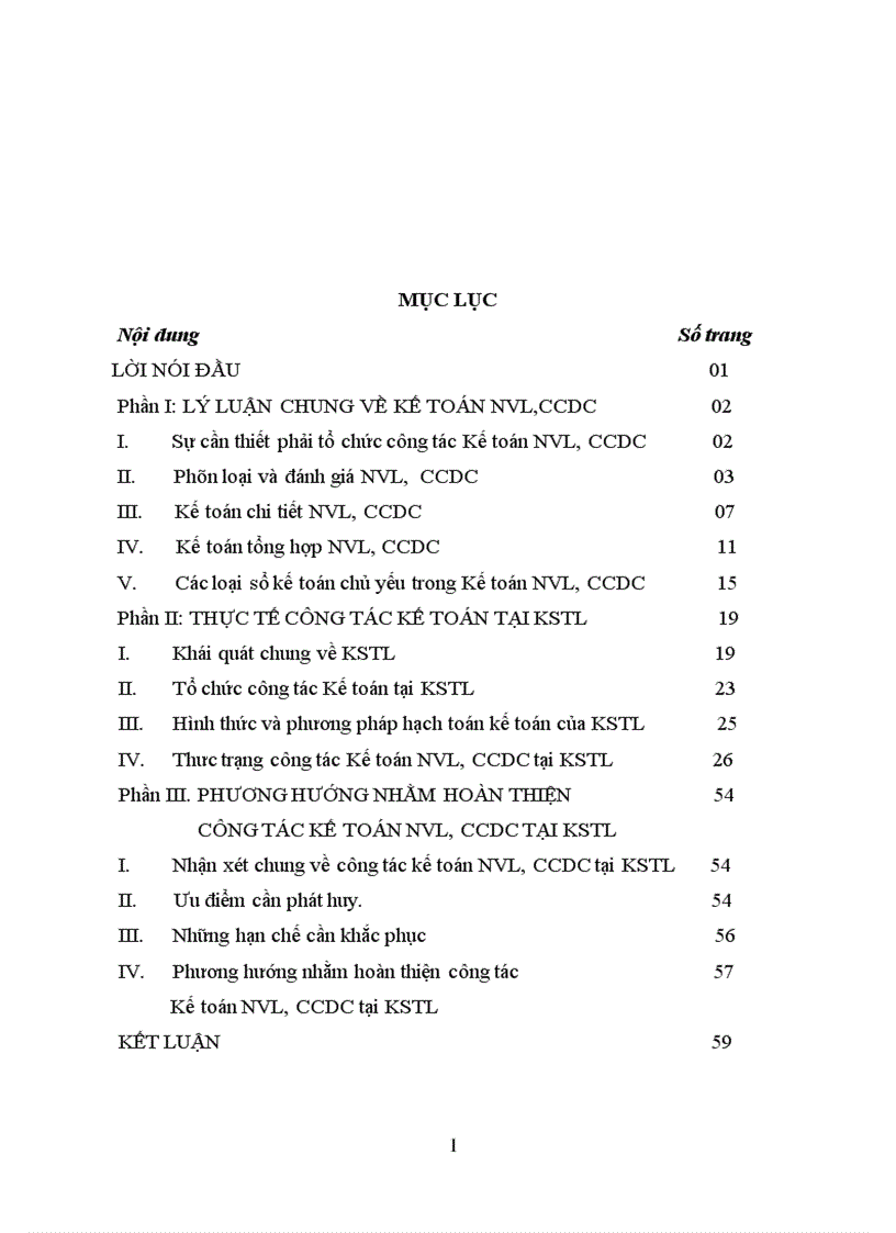 image for page Kế toán nguyên vật liệu công cụ dụng cụ tại Công ty Khách Sạn Du Lịch Thắng Lợi 1