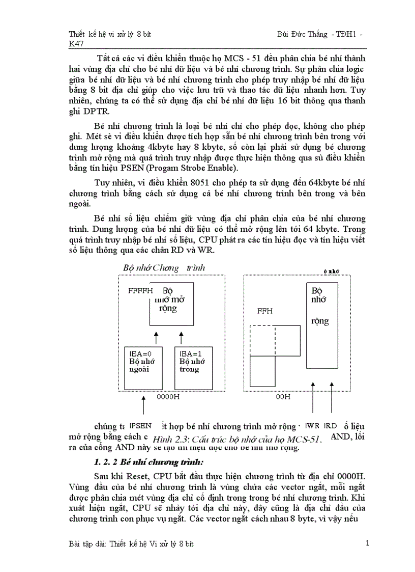 image for page Thiết kế hệ vi xử lý 8 BIT 1