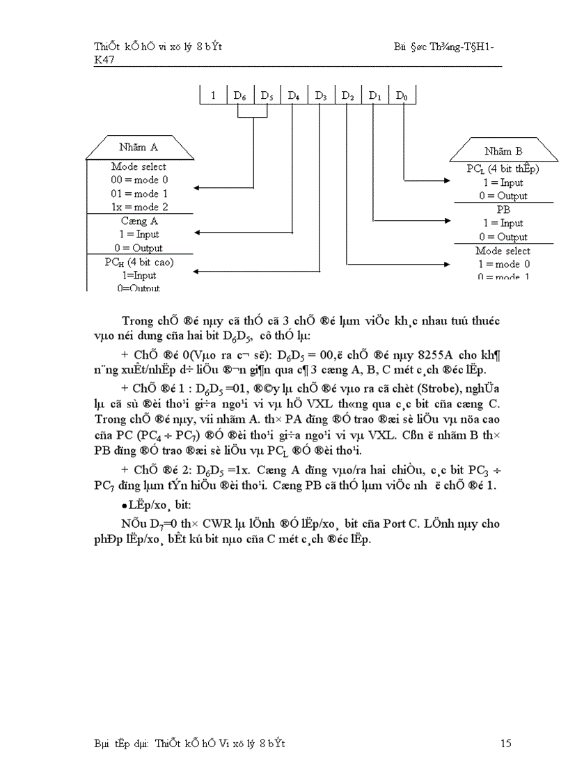 image for page Thiết kế hệ vi xử lý 8 BIT 1