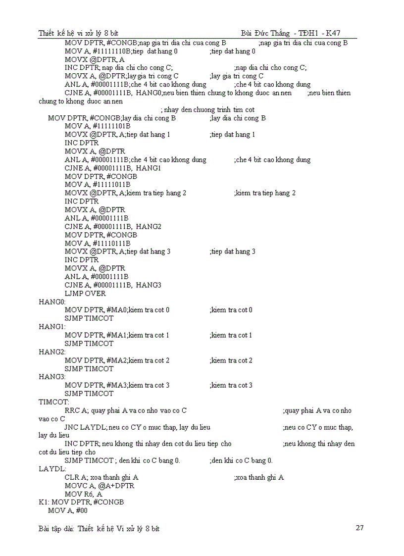 image for page Thiết kế hệ vi xử lý 8 BIT 1