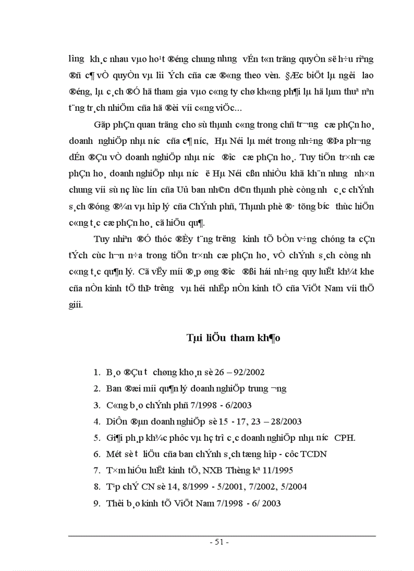 image for page Cổ phần hoá doanh nghiệp nhà nước trên địa bàn Hà Nội