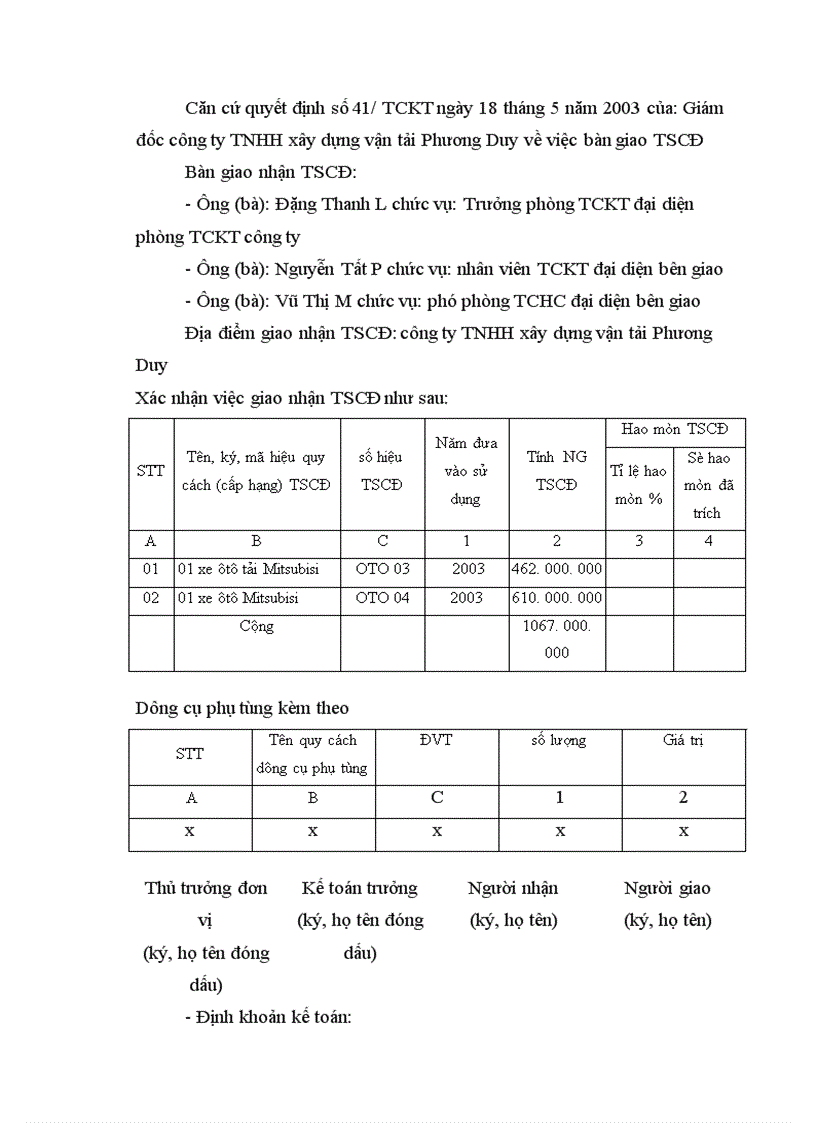 image for page Kế toán tăng giảm và trích khấu hao tài sản cố định trong công ty 1