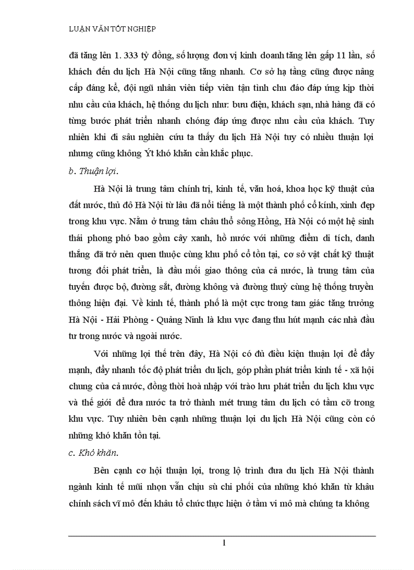 image for page Vận dụng phương pháp dãy số thời gian phân tích biến động doanh thu du lịch thời kỳ 1995 2001 và dự đoán doanh thu du lịch thời kỳ 2002 2003 trên địa bàn Hà Nội 1