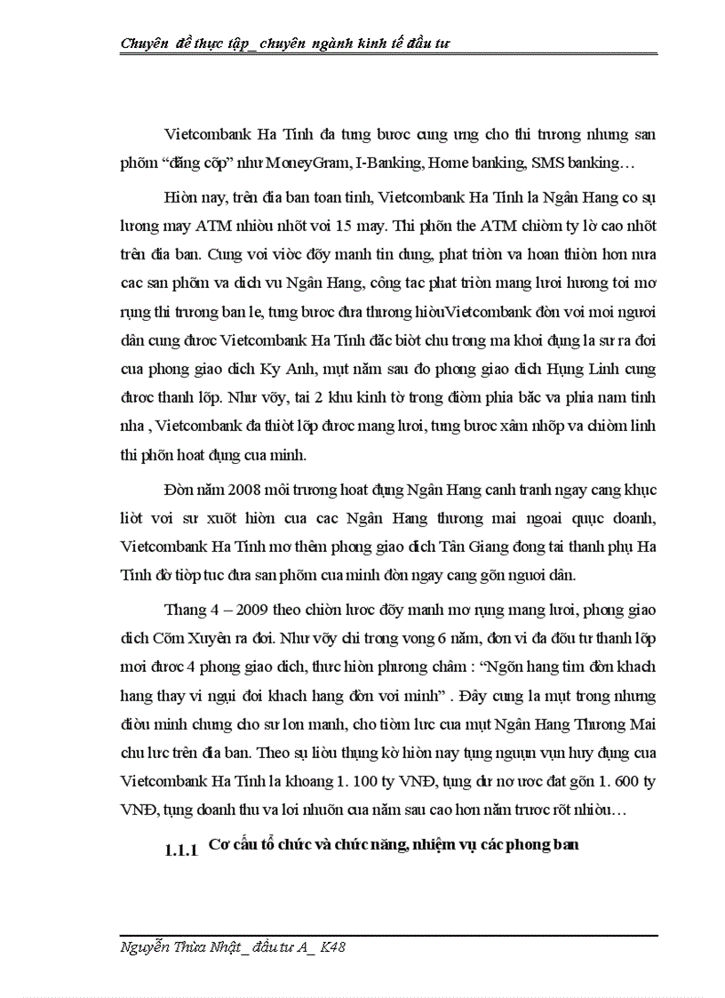 image for page Giải pháp nâng cao chất lượng thẩm định tài chính dự án đầu tư tại Chi nhánh Ngân hàng Thương mại cổ phần Ngoại thương Hà Tĩnh 1