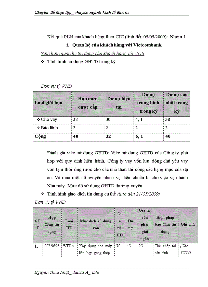 image for page Giải pháp nâng cao chất lượng thẩm định tài chính dự án đầu tư tại Chi nhánh Ngân hàng Thương mại cổ phần Ngoại thương Hà Tĩnh 1