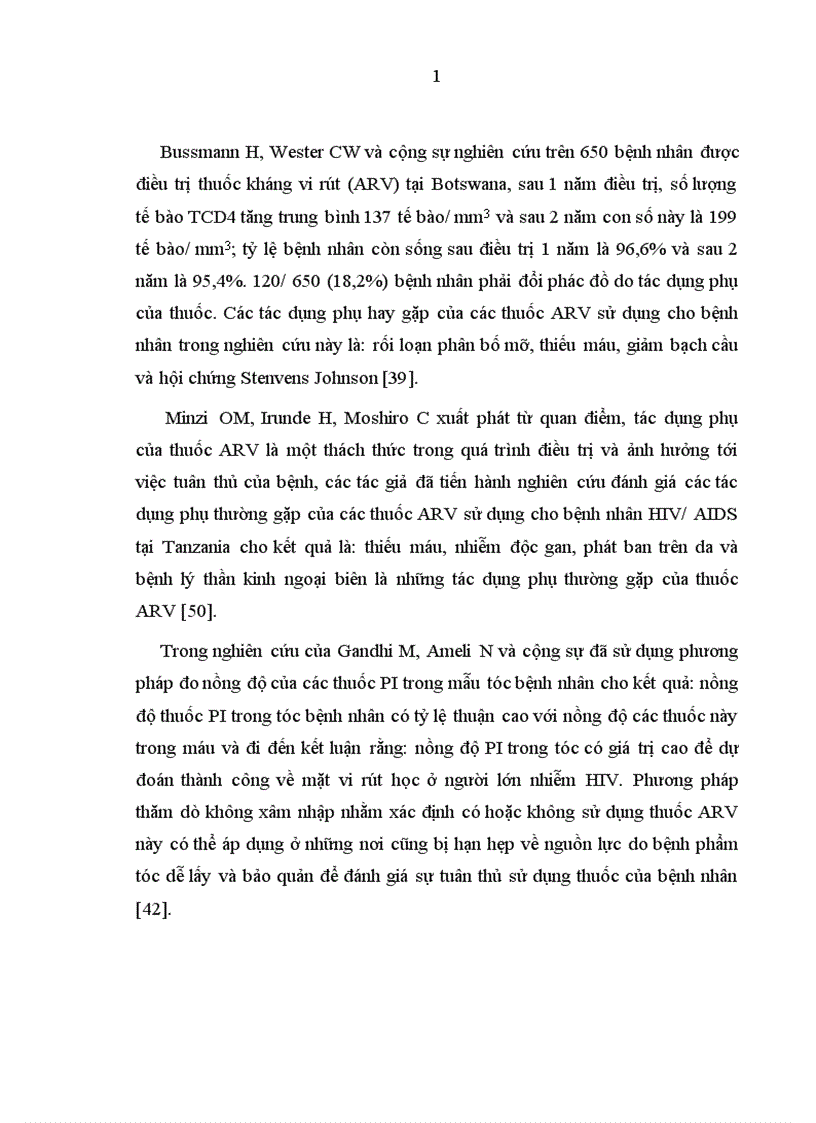 image for page Đánh giá kết quả điểu trị ARV ở bệnh nhân HIV AIDS tại phòng khám ngoại trú Bệnh viện Bệnh nhiệt đới Trung ương