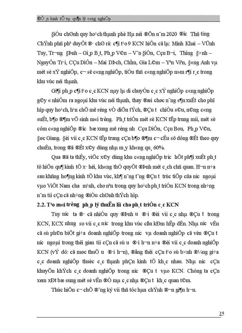 image for page Một số giải pháp tăng cường hoạt động đầu tư phát triển các KCN Hà Nội