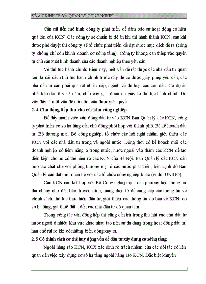 image for page Một số giải pháp tăng cường hoạt động đầu tư phát triển các KCN Hà Nội