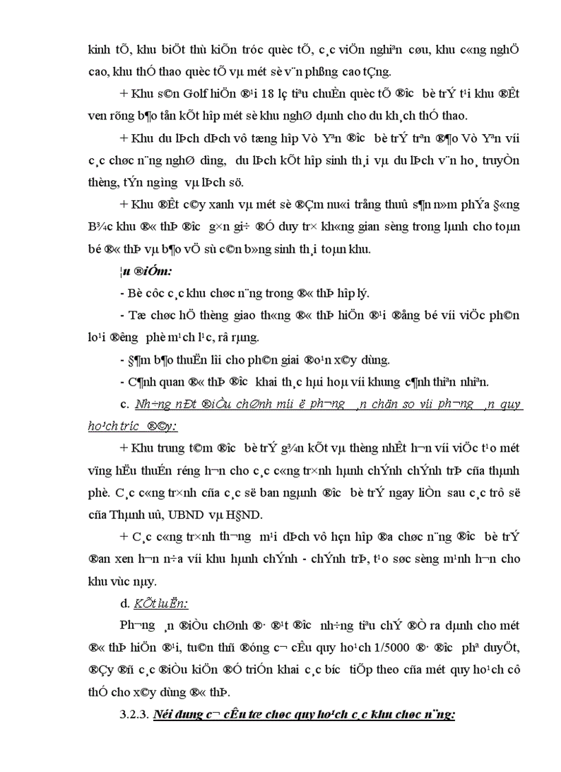 image for page Nội dung quy hoạch chi tiết khu đô thị bắc sông Cấm 1