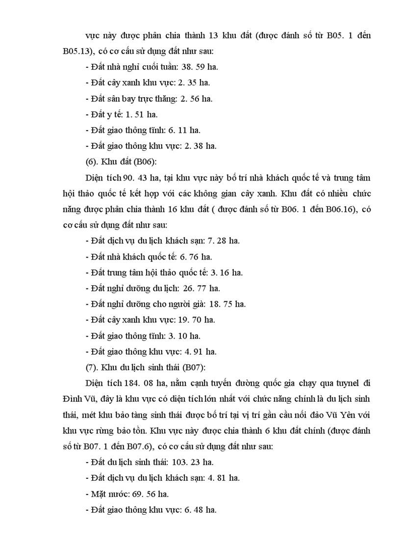 image for page Nội dung quy hoạch chi tiết khu đô thị bắc sông Cấm 1