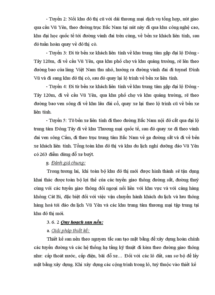 image for page Nội dung quy hoạch chi tiết khu đô thị bắc sông Cấm 1