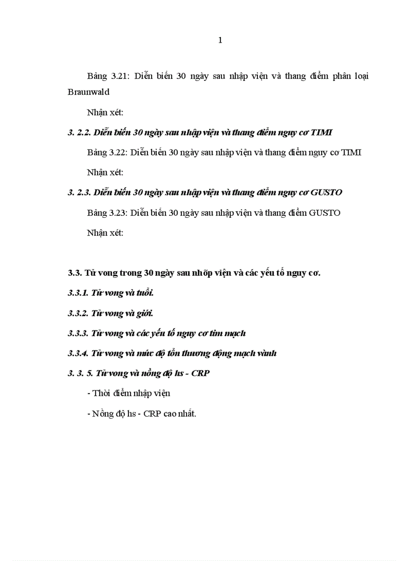 image for page Khảo sát nồng độ và giá trị tiên lượng của hs CRP huyết tương ở bệnh nhân hội chứng động mạch vành cấp