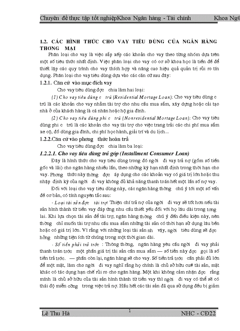 image for page Mở rộng cho vay tiêu dùng tại Chi nhánh Ngân hàng ĐT PT Quang Trung