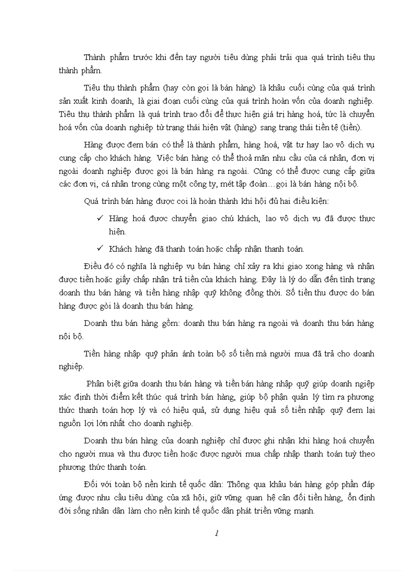 image for page Hoàn thiện công tác kế toán thành phẩm và tiêu thụ thành phẩm tại Công ty cổ phần May 10 1