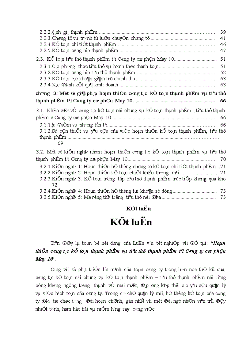 image for page Hoàn thiện công tác kế toán thành phẩm và tiêu thụ thành phẩm tại Công ty cổ phần May 10 1