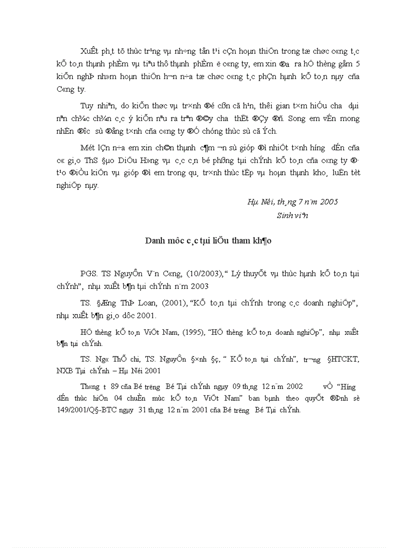 image for page Hoàn thiện công tác kế toán thành phẩm và tiêu thụ thành phẩm tại Công ty cổ phần May 10 1