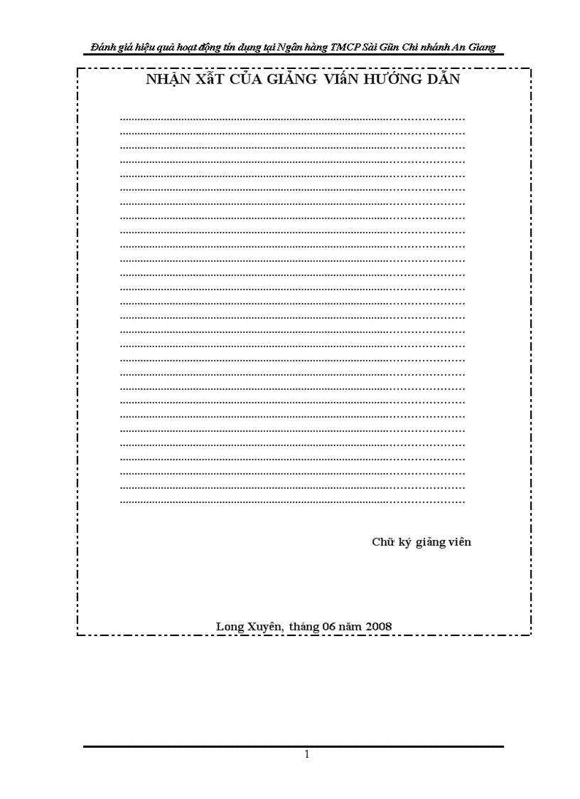 image for page Đánh giá hiệu quả hoạt động tín dụng tại Ngân hàng TMCP Sài Gòn Chi nhánh An Giang