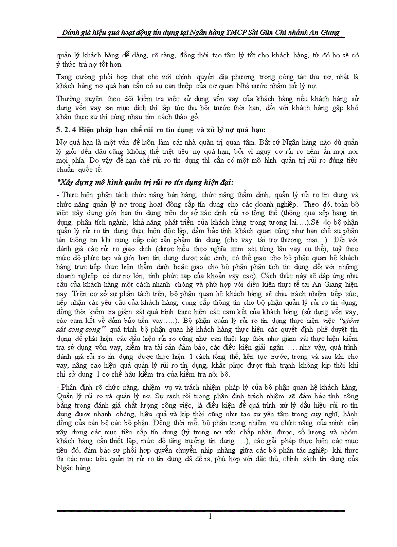 image for page Đánh giá hiệu quả hoạt động tín dụng tại Ngân hàng TMCP Sài Gòn Chi nhánh An Giang