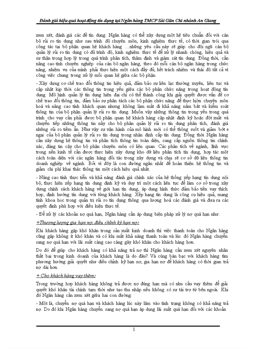 image for page Đánh giá hiệu quả hoạt động tín dụng tại Ngân hàng TMCP Sài Gòn Chi nhánh An Giang