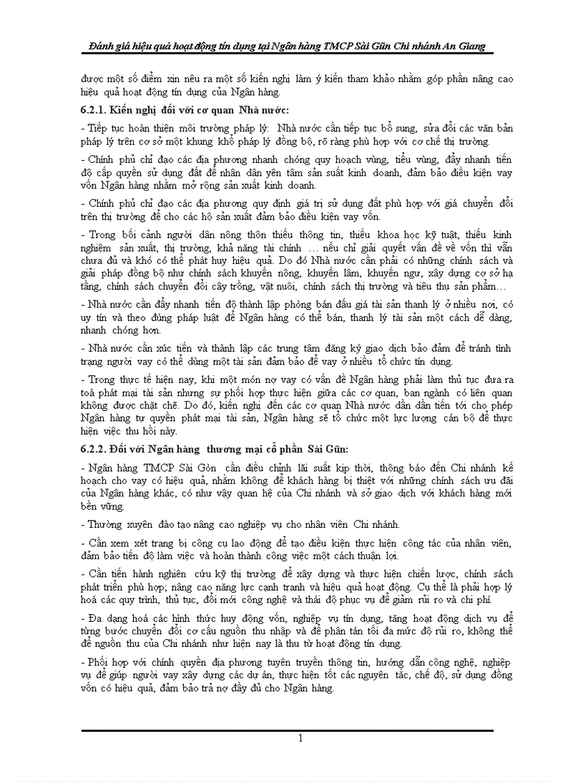 image for page Đánh giá hiệu quả hoạt động tín dụng tại Ngân hàng TMCP Sài Gòn Chi nhánh An Giang