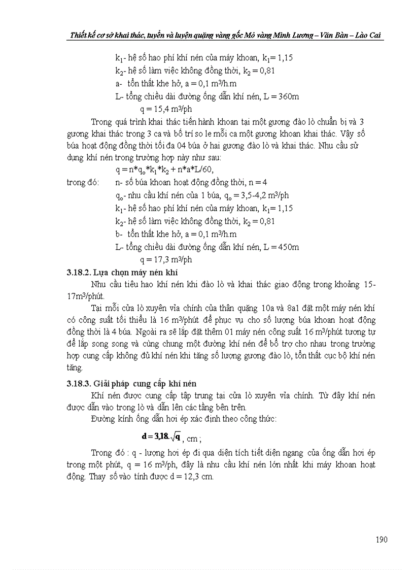 image for page Thiết kế kỹ thuật bản vẽ thi công công trình khai thác tuyển quặng vàng gốc và các công trình phụ trợ tại mỏ vàng Minh Lương 1